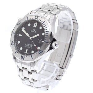 OMEGA Seamaster300 2261.50 Date black Dial Quartz Men's Watch_865352